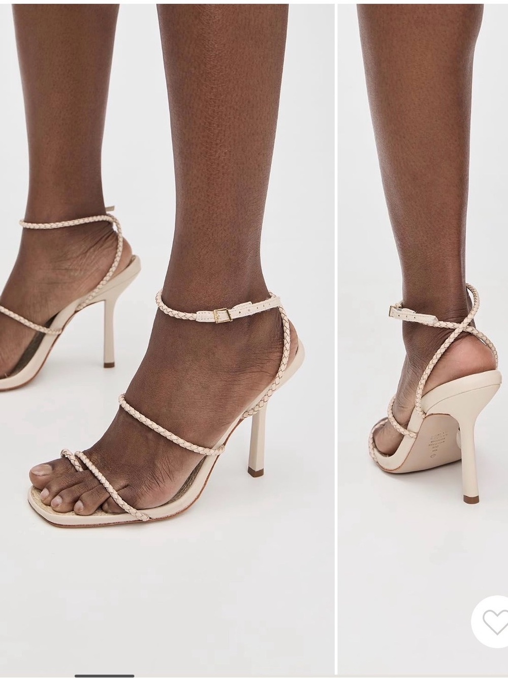 SCHUTZ Kaya Straw Sandals Size 9